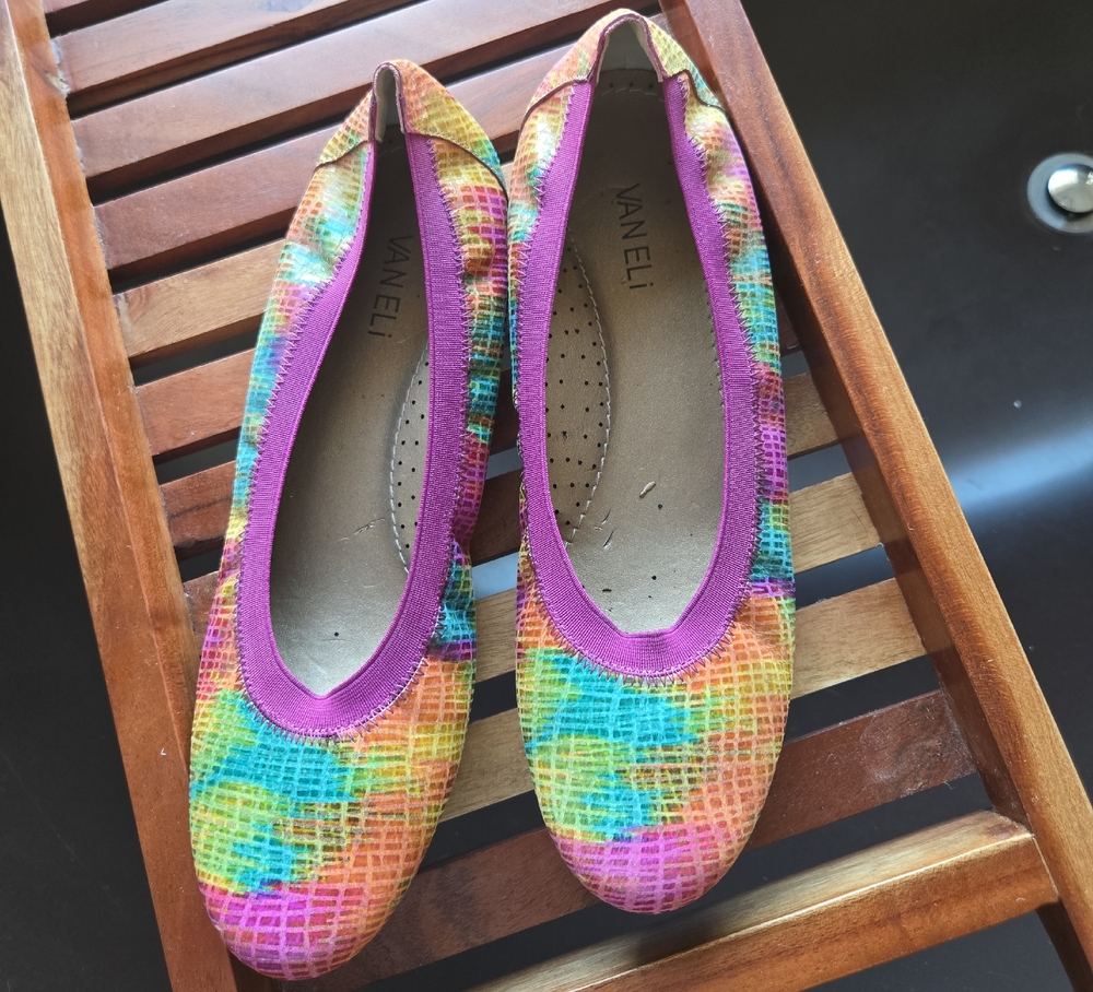 Vaneli Colorful Patterned Flats